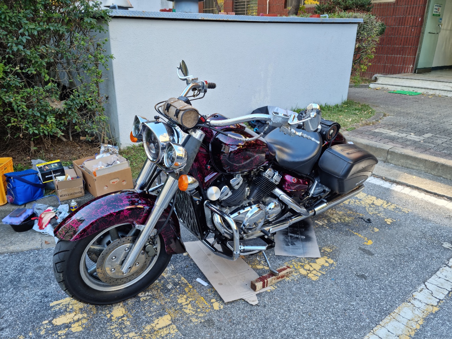 엘카 카페인트를 이용한 1대1 DIY 교육